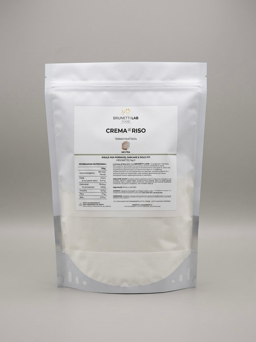 Crema di Riso: 100% Italiana Termotrattata