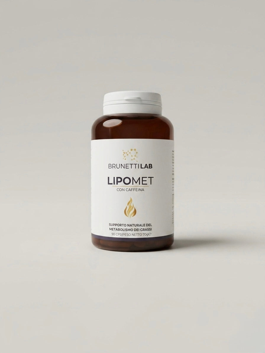 LipoMet con Caffeina: Integratore per Dimagrimento, Focus e Controllo Fame