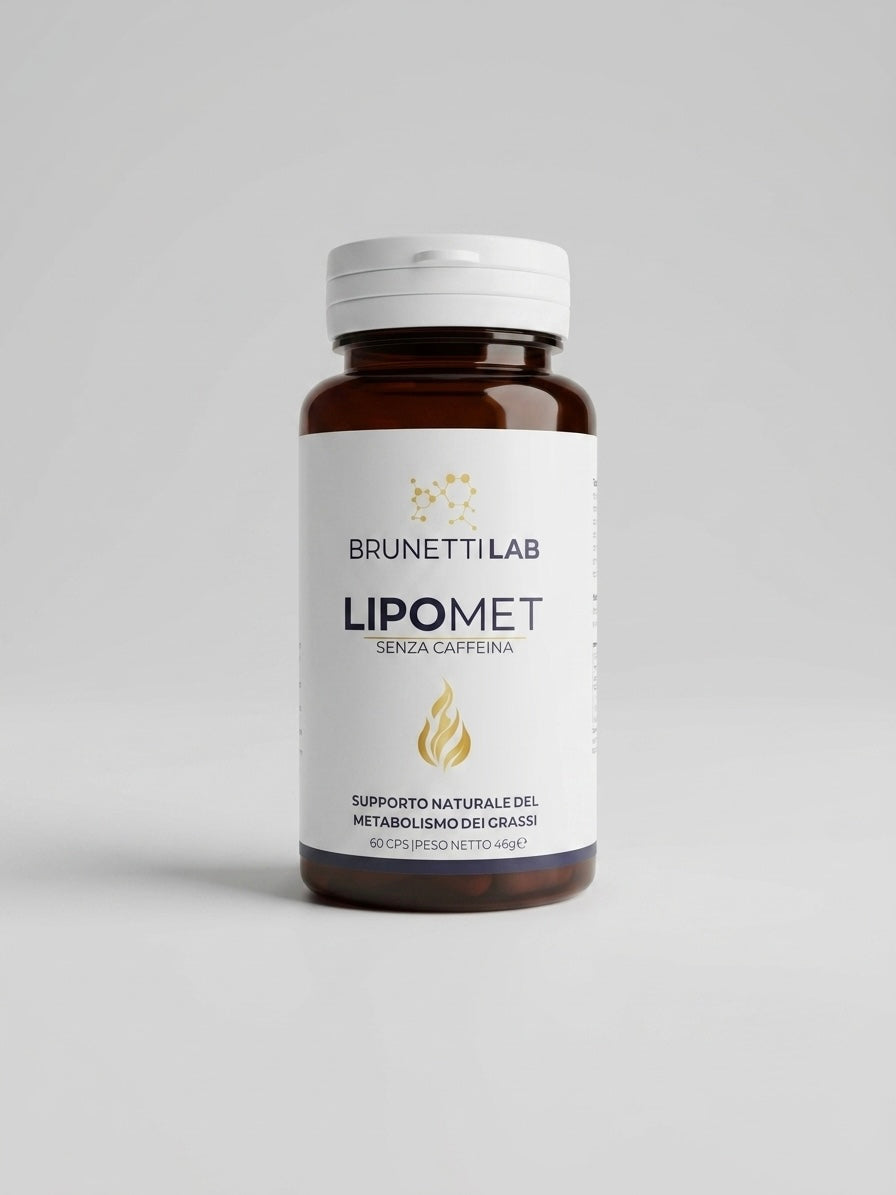 LipoMet Senza Caffeina: Integratore per Metabolismo e Inestetismi Cutanei